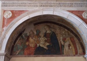 Madonna col Bambino tra Santi - Chiesa di San Francesco, Montefalco