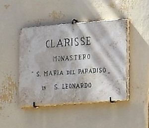 Clarisse di S. Maria del Paradiso in San Leonardo - Montefalco