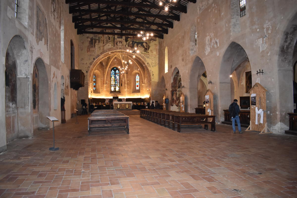 Chiesa di S. Agostino - Interno (Montefalco)